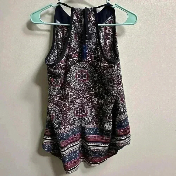EUC | Athleta Medallion Dunes Tank | Iron Blue | Women’s Size S - Picture 6 of 9